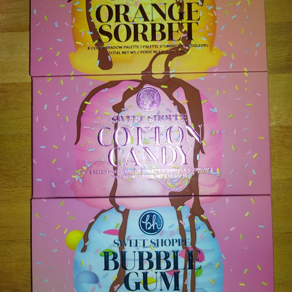 BH Sweet Shoppe palettes